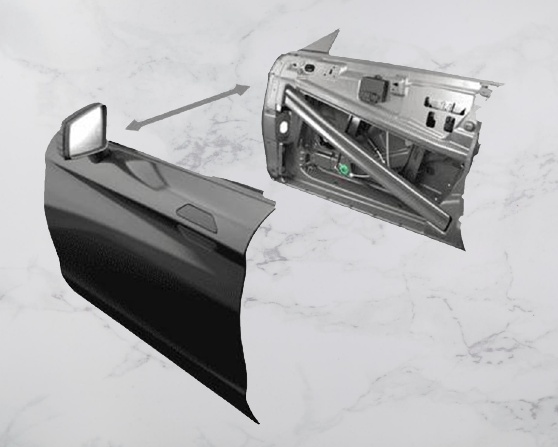 Autotür aus Magnesium 2